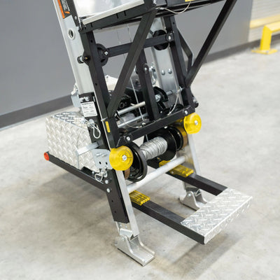 Tie Down TranzPorter TP250 Ladder Hoist, Honda Gas Engine, 28 ft Aluminum Track - 60041