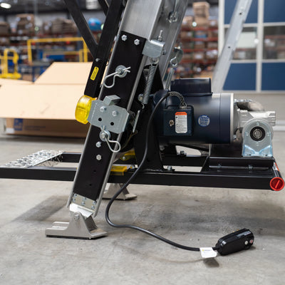 Tie Down TranzPorter TP250 Ladder Hoist, Electric, 28 ft Aluminum Track - 60042