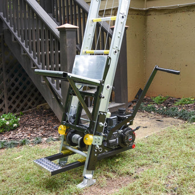 Tie Down TranzPorter TP400 Ladder Hoist, 400 lb Capacity, Lifan Gas Engine - 60043