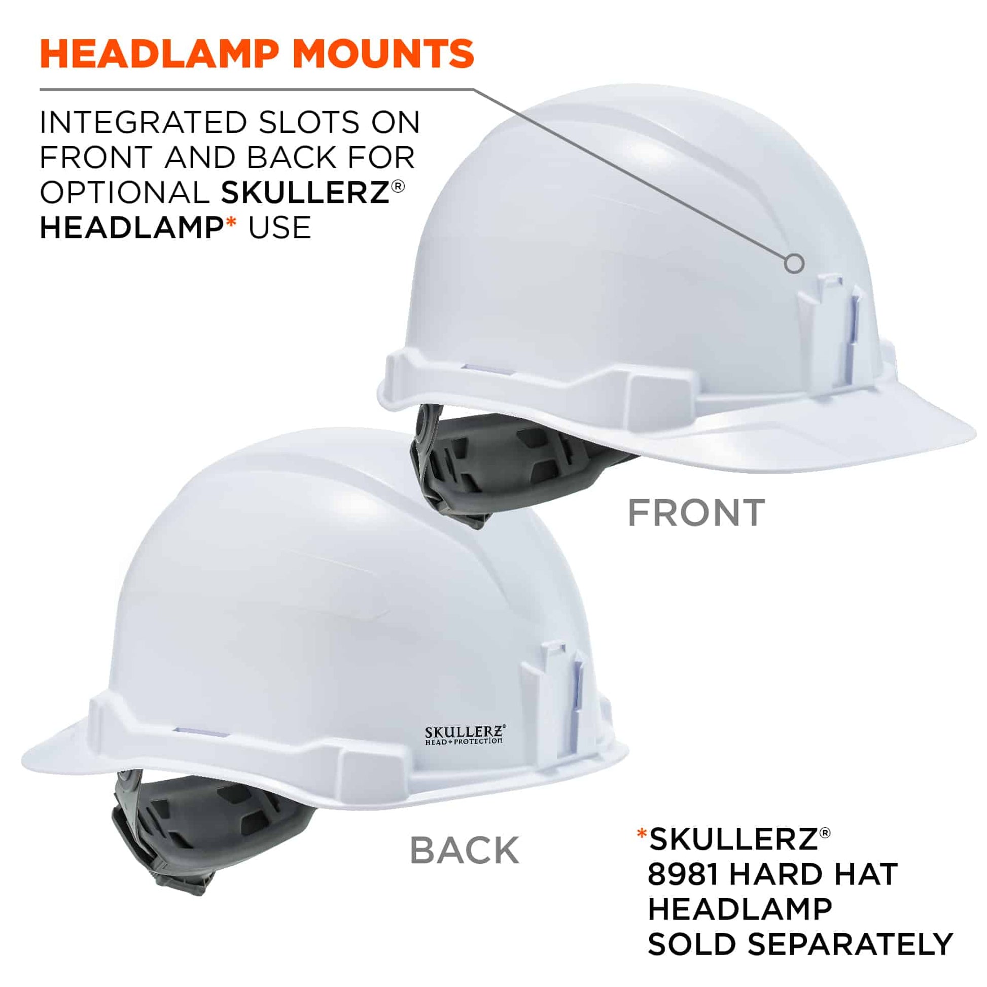 Ergodyne Skullerz 8970 Premium Cap-Style Hard Hat - Type 1, Class E