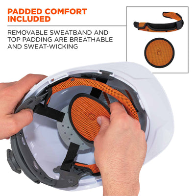 Ergodyne Skullerz 8970 Premium Cap-Style Hard Hat - Type 1, Class E