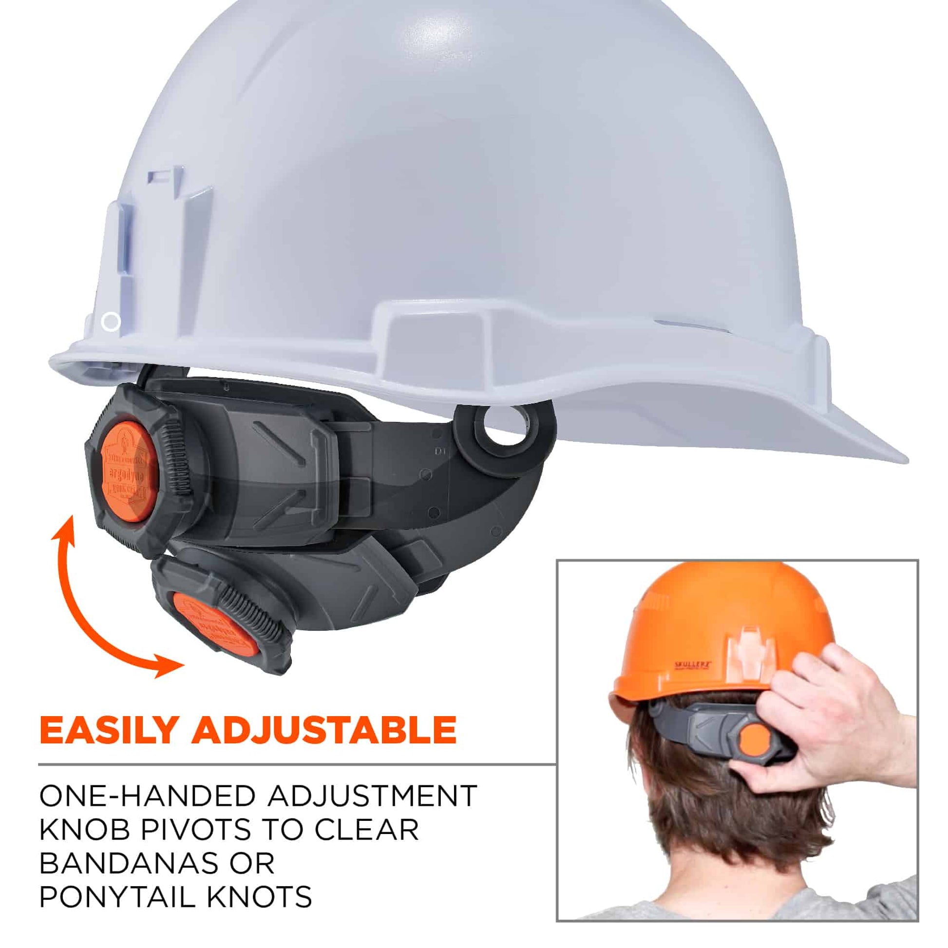Ergodyne Skullerz 8971 Premium Full Brim Hard Hat - Type 1, Class E