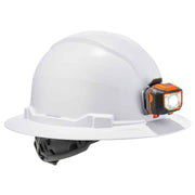 Ergodyne Skullerz 8971LED Premium Full Brim Hard Hat and LED Light - Type 1, Class E