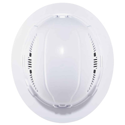 Ergodyne Skullerz 8973LED Premium Full Brim Hard Hat with LED Light and Adjustable Venting - Type 1, Class C