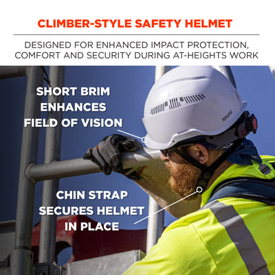 Ergodyne Skullerz 8975 Safety Helmet with Adjustable Venting - Type 1, Class C