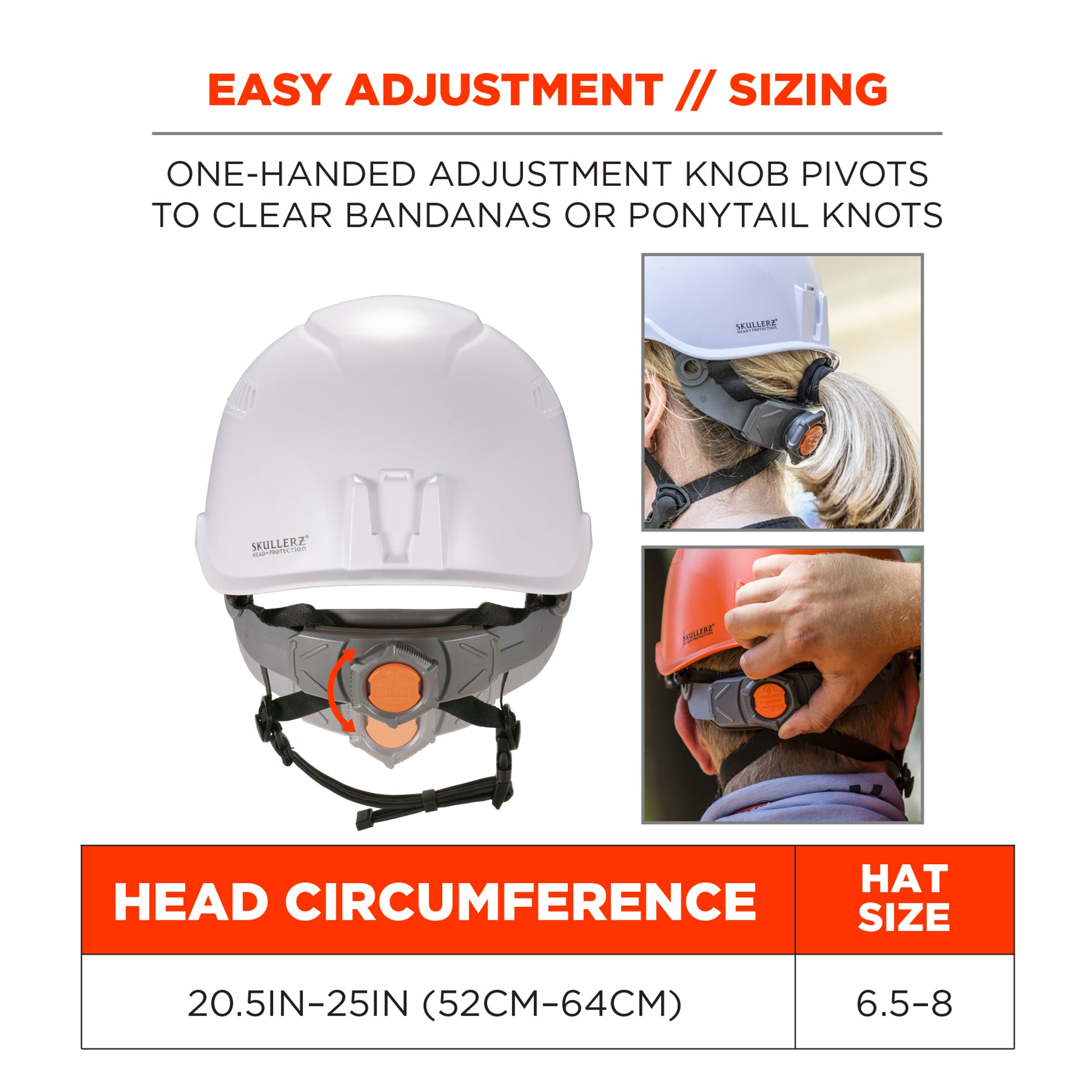 Ergodyne Skullerz 8975 Safety Helmet with Adjustable Venting - Type 1, Class C