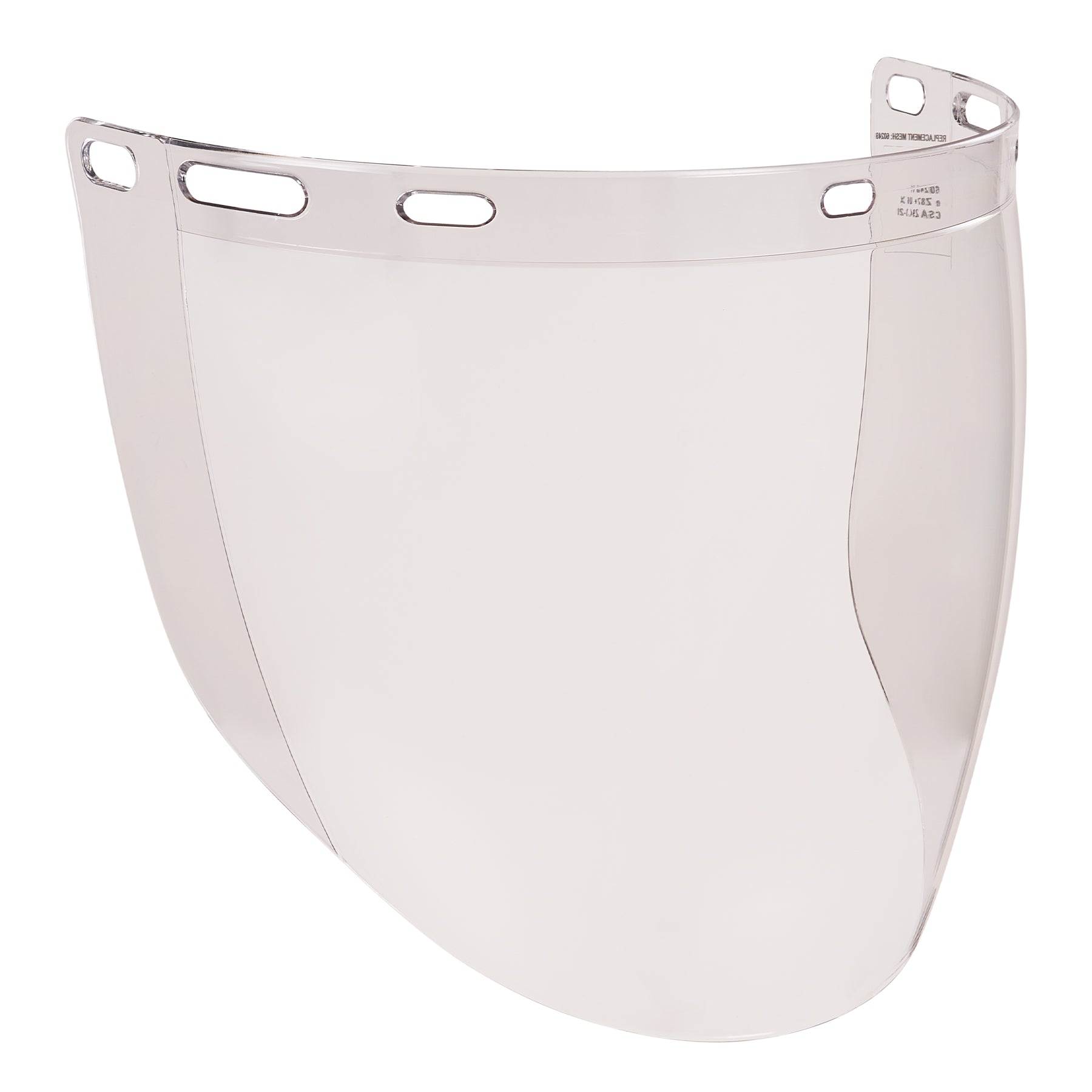 Ergodyne Skullerz 8997 Anti-Scratch & Anti-Fog Face Shield Replacement for Cap-Style Hard Hat & Safety Helmet