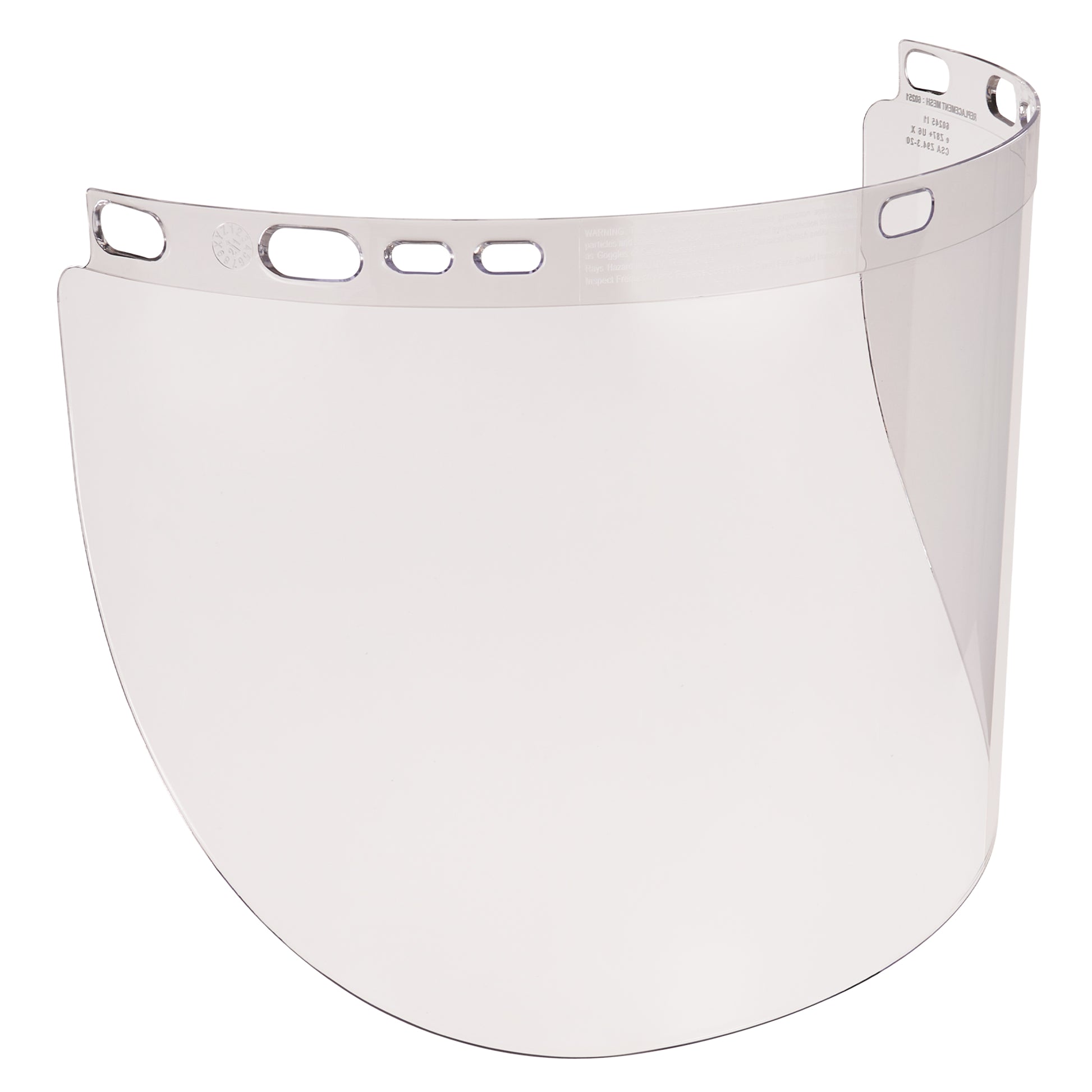 Ergodyne Skullerz 8998 Anti-Scratch & Anti-Fog Face Shield Replacement for Full Brim Hard Hat