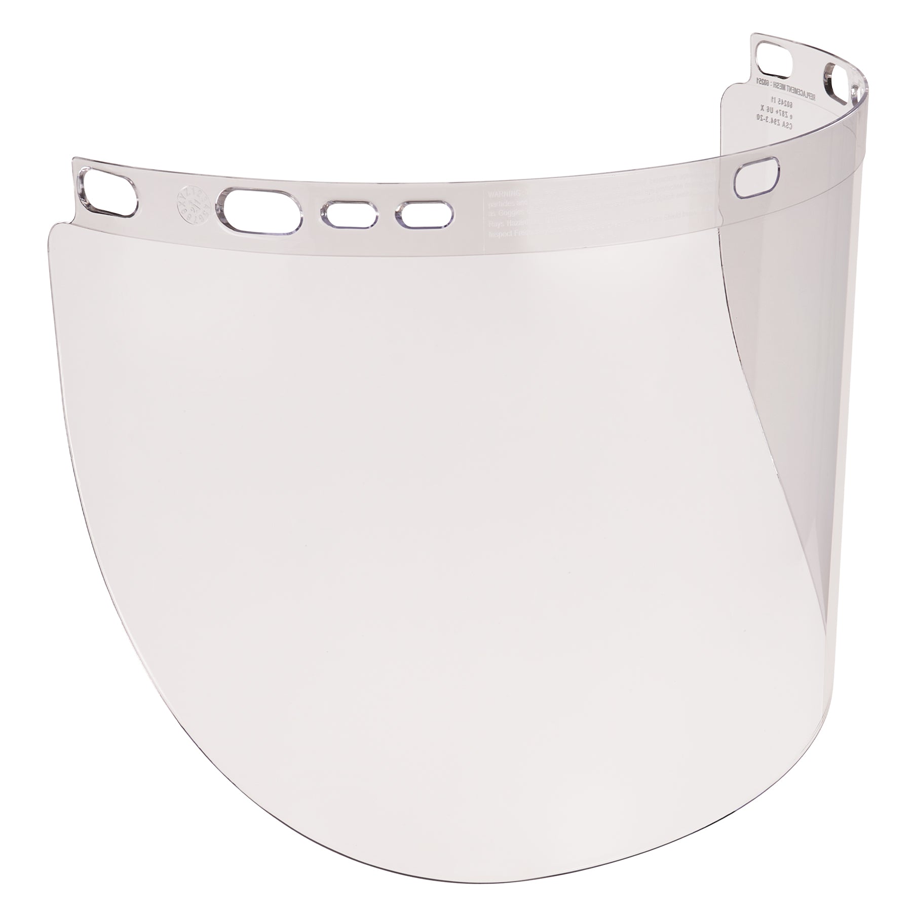 Ergodyne Skullerz 8998 Anti-Scratch & Anti-Fog Face Shield Replacement for Full Brim Hard Hat