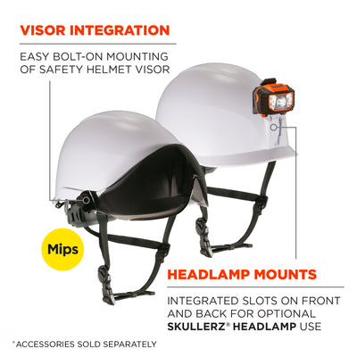 Ergodyne Skullerz 8974-MIPS Safety Helmet with MIPS Technology - Type 1, Class E