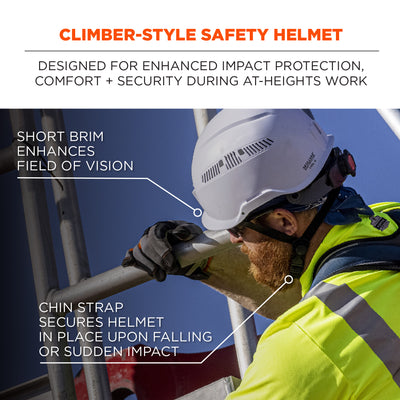 Ergodyne Skullerz 8977 Safety Helmet with Adjustable Venting - Type 2, Class C
