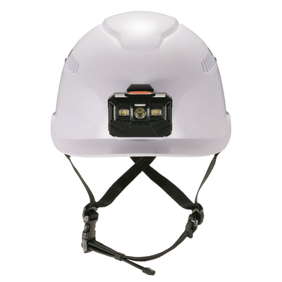 Ergodyne Skullerz 8977LED Safety Helmet with LED Light and Adjustable Venting - Type 2, Class C