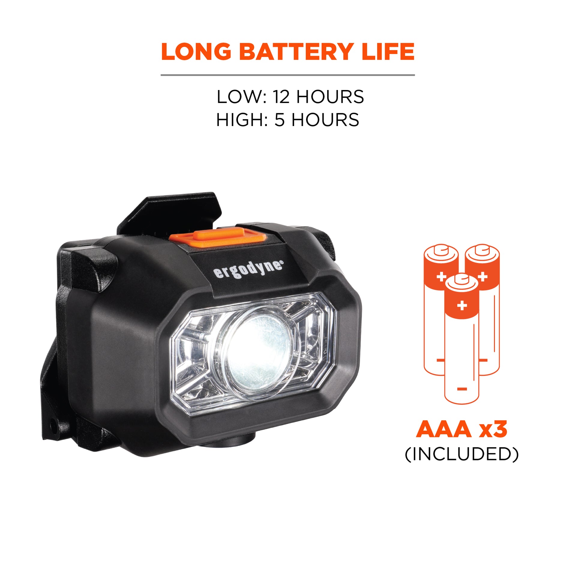 Ergodyne Skullerz 8978 Intrinsically Safe Headlamp Light