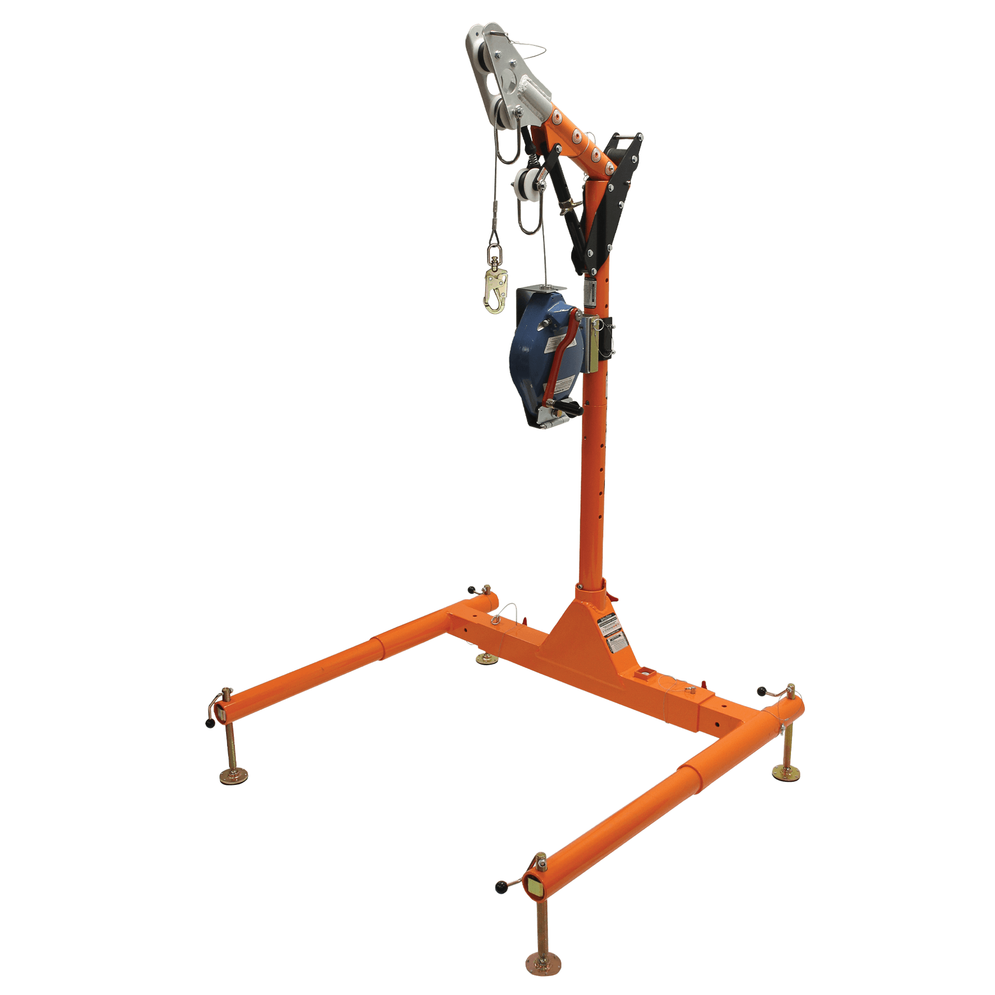 FallTech 5pc Confined Space Davit System with 12" to 29" Offset Davit Arm and SRL-R - 6050328R