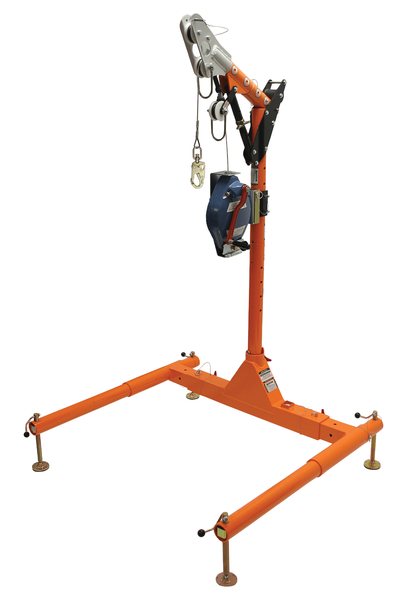 FallTech 5pc Confined Space Davit System with 12" to 29" Offset Davit Arm and SRL-R - 6050328R