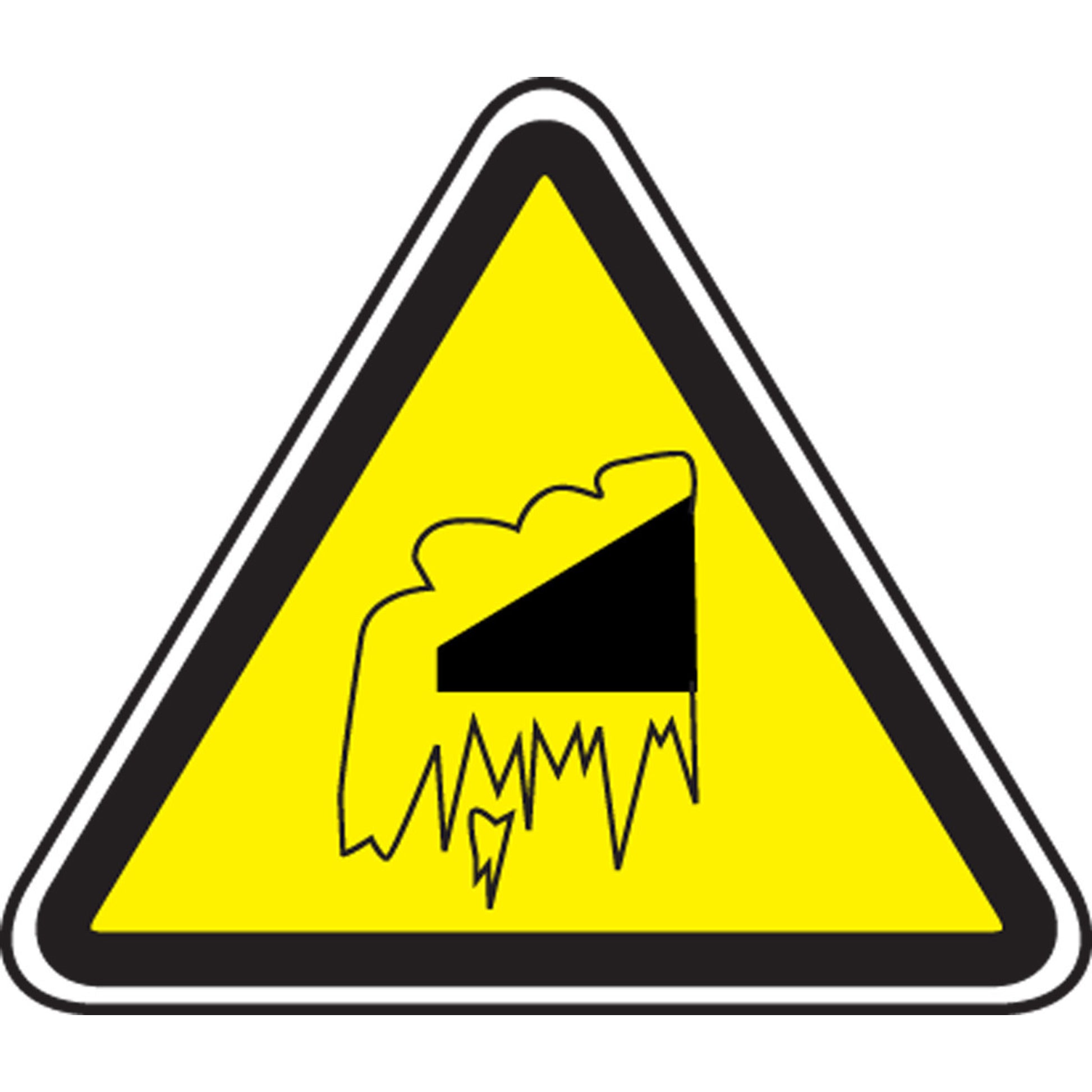 CSA PICTOGRAMS 12" triangle Plastic 1/Each - MPCS654VP