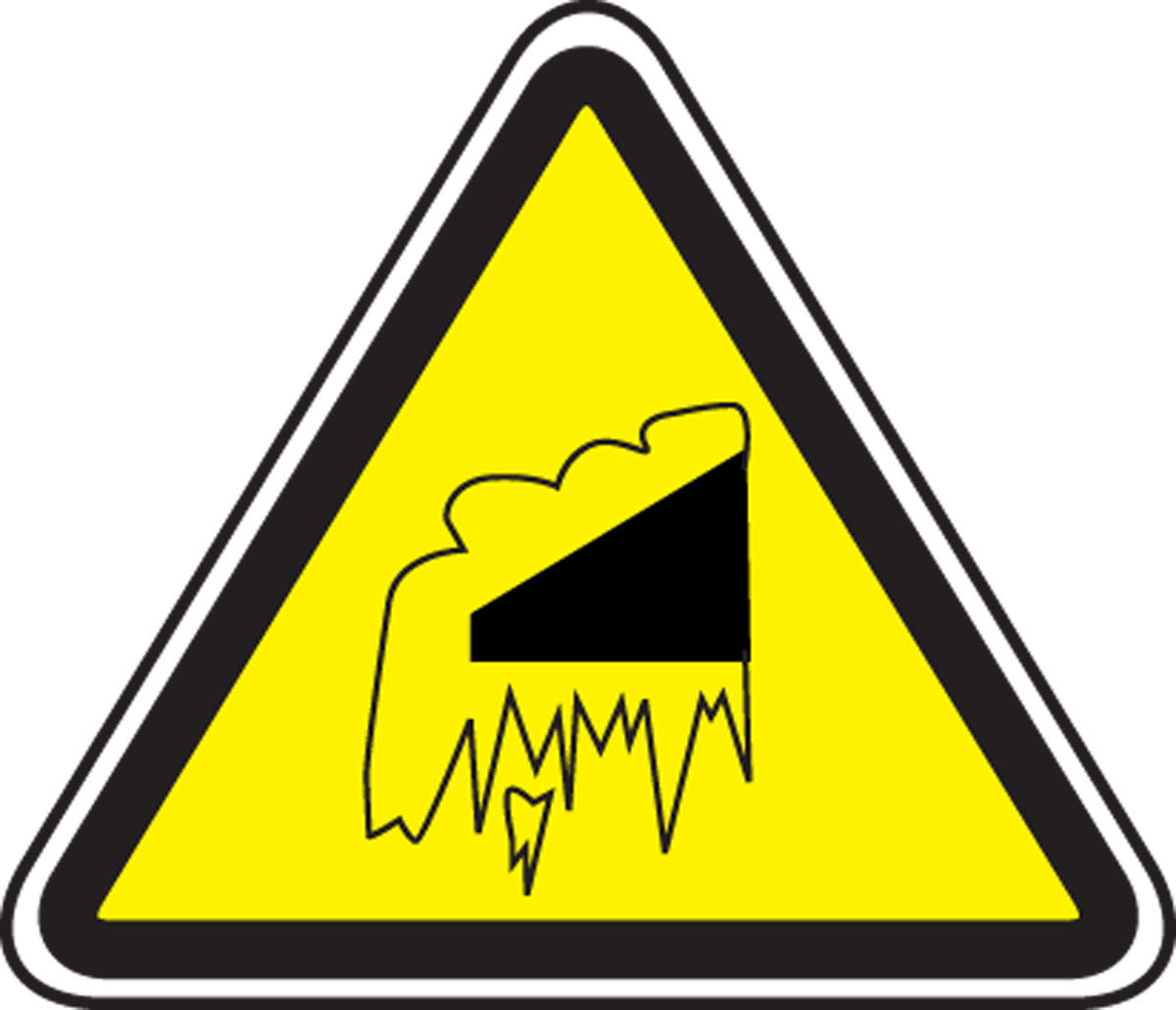 CSA PICTOGRAMS 12" triangle Plastic 1/Each - MPCS654VP