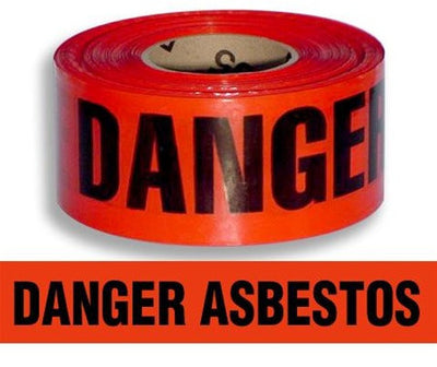 Danger Asbestos Barrier Tape - 420-2001