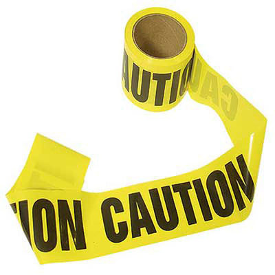 Yellow Caution Barrier Tape - 420-2002