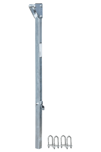 FallTech 5' Bolt-on Ladder Stanchion Anchor with 5" Overhead Offset - 6160505