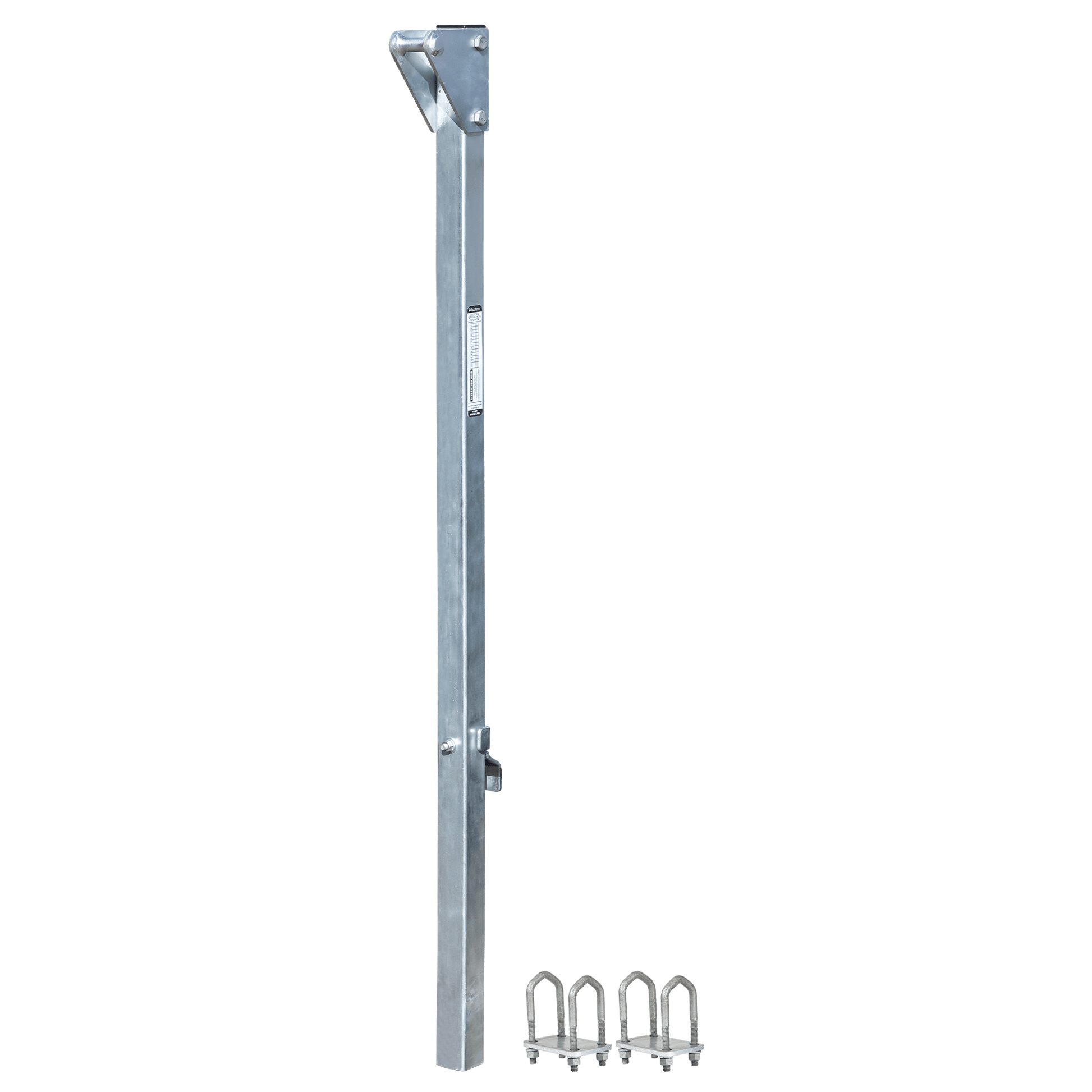 FallTech 5' Bolt-on Ladder Stanchion Anchor with 5" Overhead Offset - 6160505