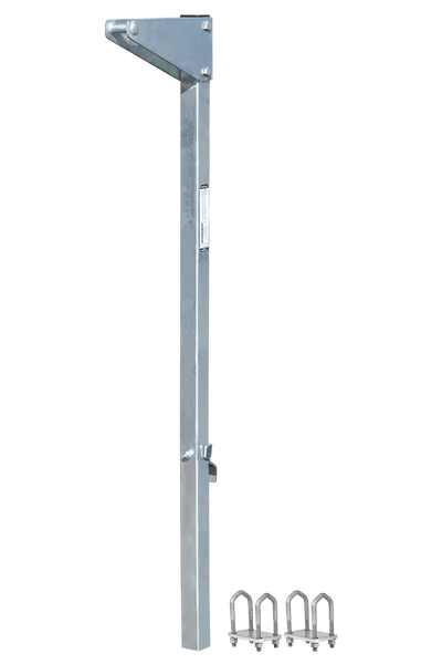 FallTech 5' Bolt-on Ladder Stanchion Anchor with 12" Overhead Offset - 6160512