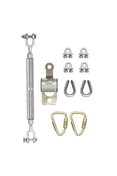 FallTech SteelGrip Cable HLL Installation Kit - 62100A