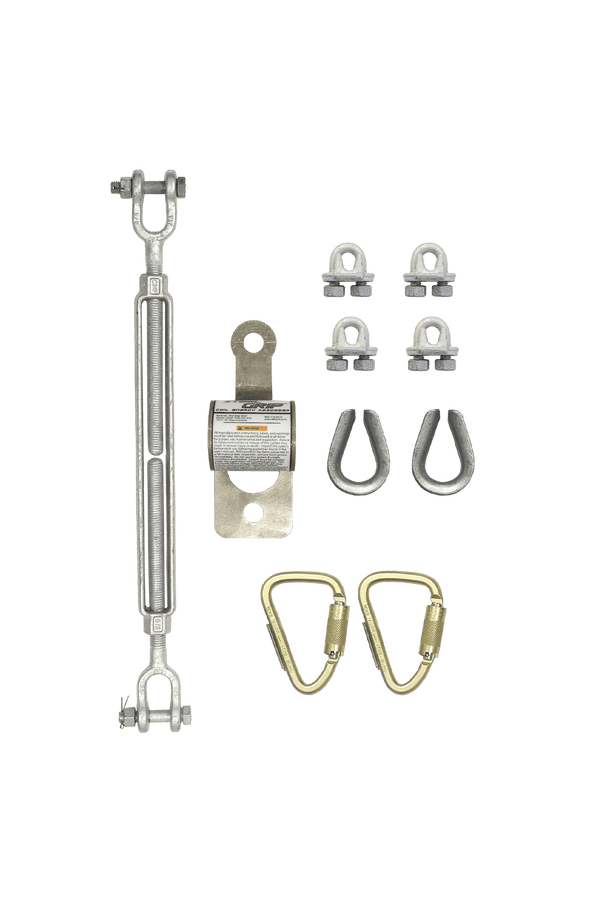 FallTech SteelGrip Cable HLL Installation Kit - 62100A
