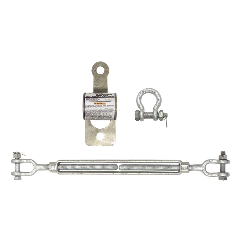 FallTech SteelGrip Cable HLL Installation Kit - 62102C