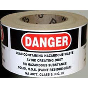 Danger Lead Label 500/Roll self-adhesive - 420-4007