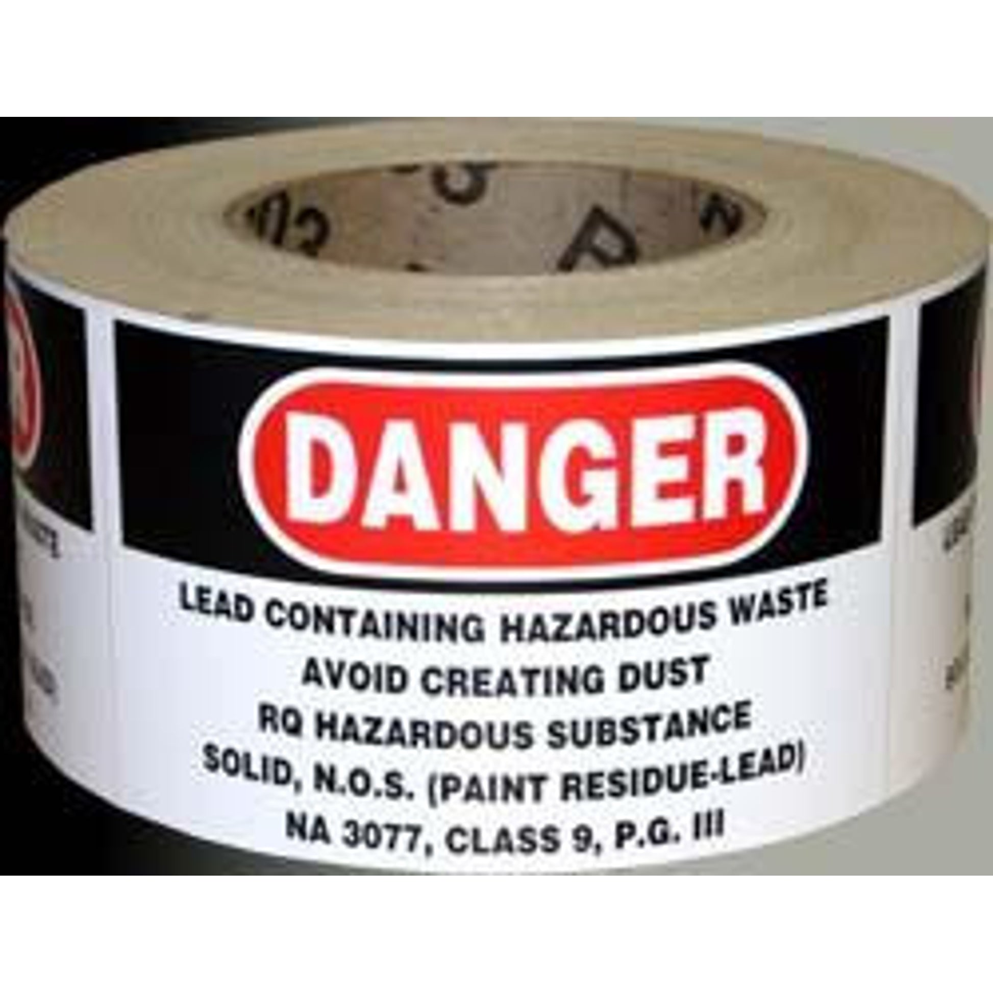 Danger Lead Label 500/Roll self-adhesive - 420-4007