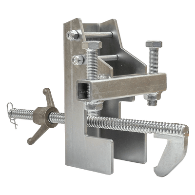 FallTech 12" I-Beam Stanchion Clamp and Base only (No Post) - 630112CB