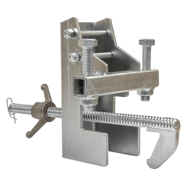 FallTech 12" I-Beam Stanchion Clamp and Base only (No Post) - 630112CB