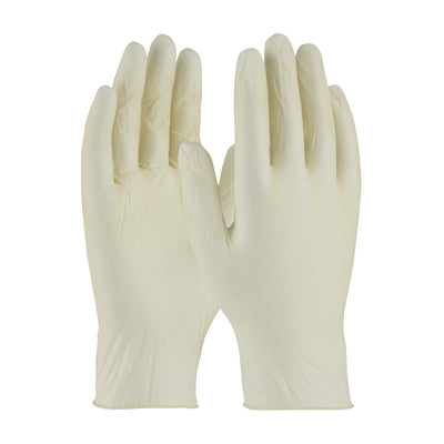 QRP Qualatrile SENS! Disposable Nitrile Glove Powder Free w/Textured Grip - 3 mil - White - 1/CS - SQWF09