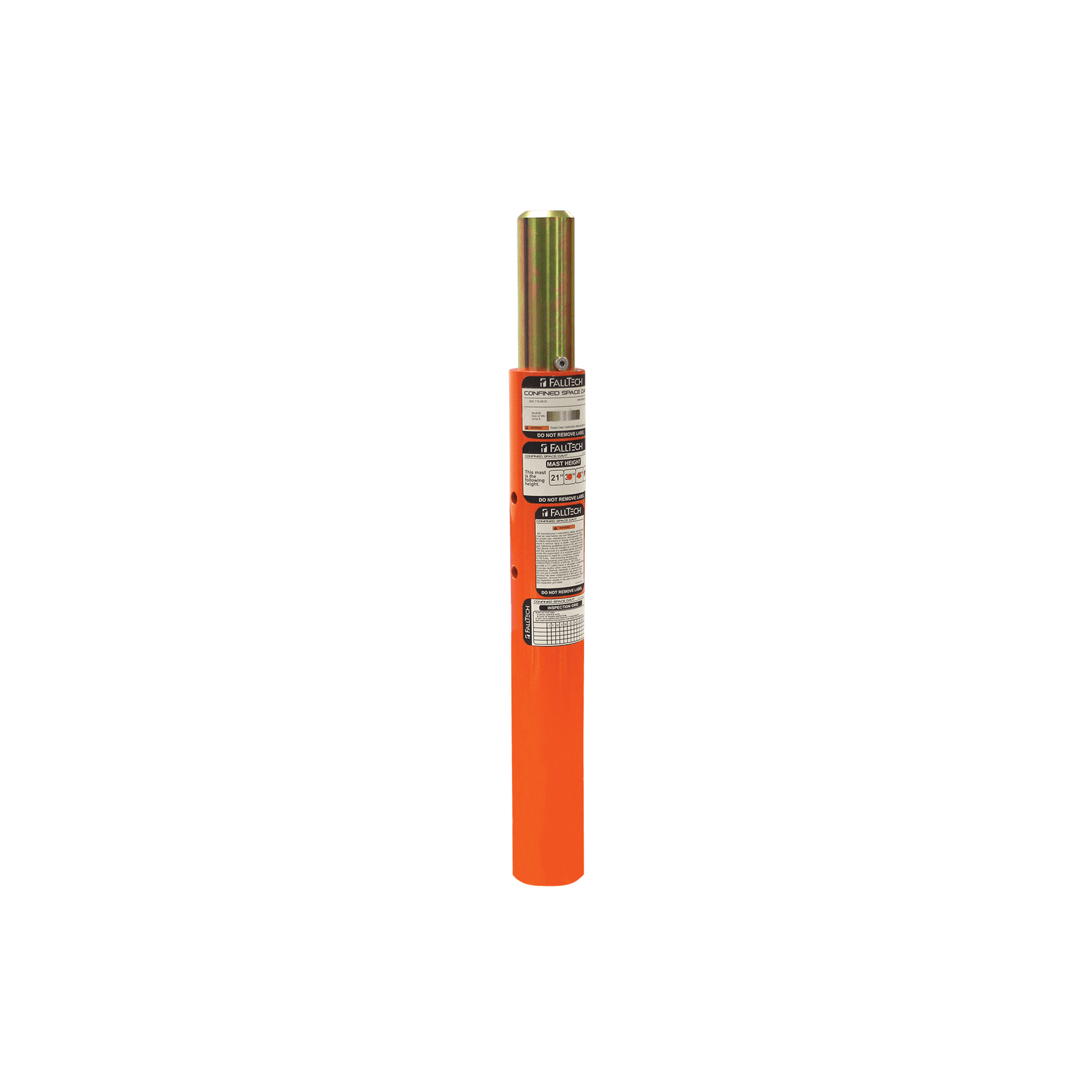 FallTech 21" Lower Mast Extension for Confined Space Davits - 6500321