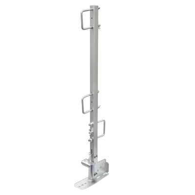 Tie Down Steep Slope Roof Guardrail Bracket, Adjustable 4/12 to 16/12 Pitch - 65014