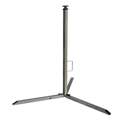 Tie Down Tri-Leg Folding Warning Line Kit, 4 Stanchions with 100 ft. Pennants - 65017