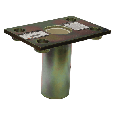 FallTech Flush-mount Plated Steel Bolt-on Fixed Davit Base - 65020BFZ