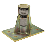 FallTech Center-mount Plated Steel Bolt-on Fixed Davit Base - 65040CMZ