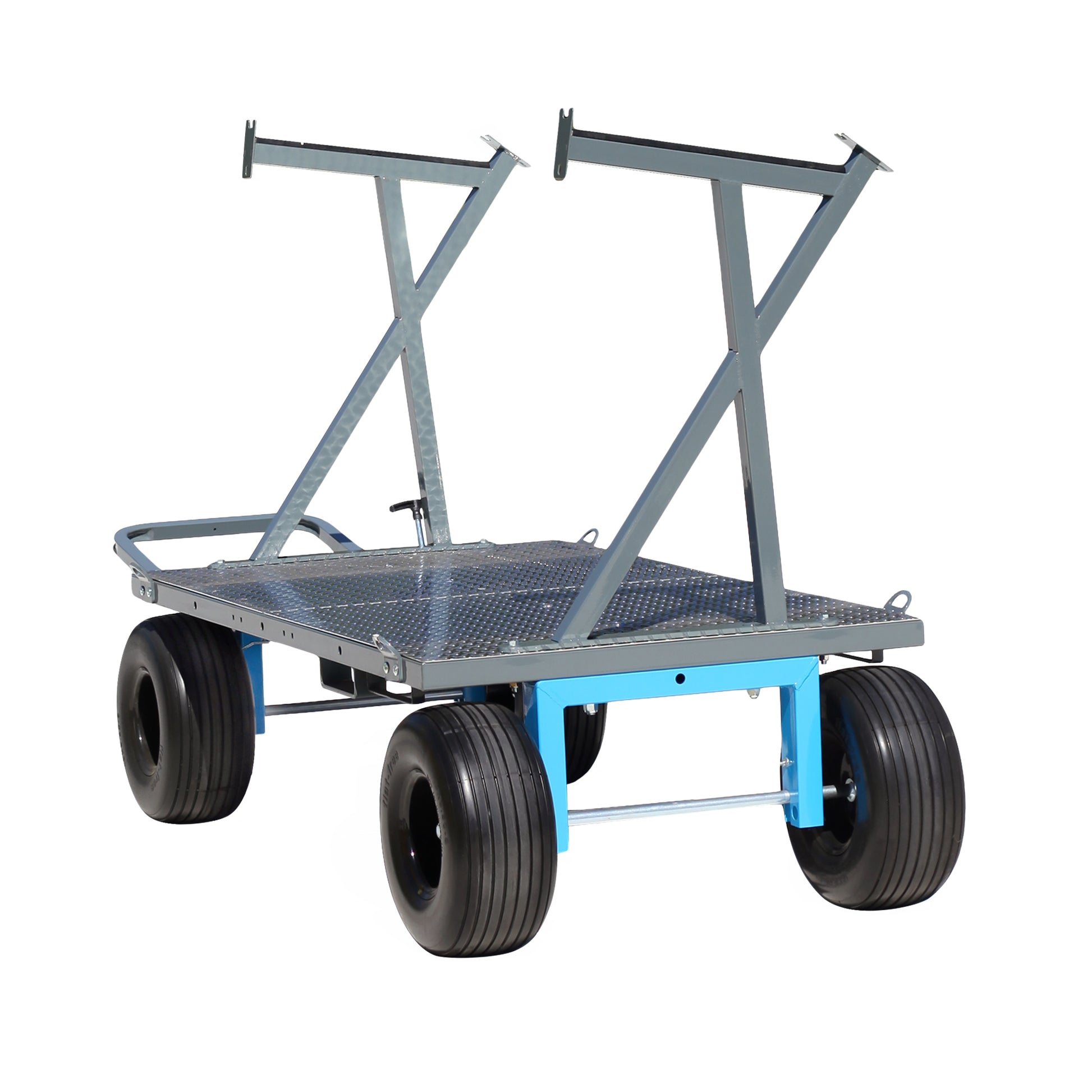 Tie Down Guardrail Material Cart, 2,000 lb. Frame Capacity - 65049
