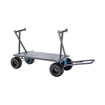 Tie Down Guardrail Material Cart, 2,000 lb. Frame Capacity - 65049