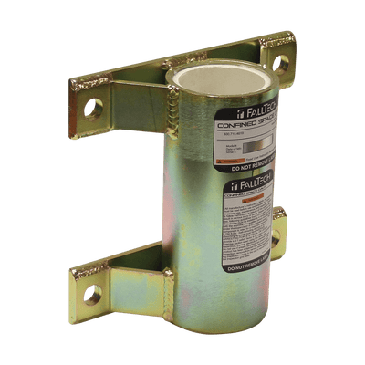 FallTech Wall-mount Plated Steel Bolt-on Fixed Davit Base - 65070WMZ