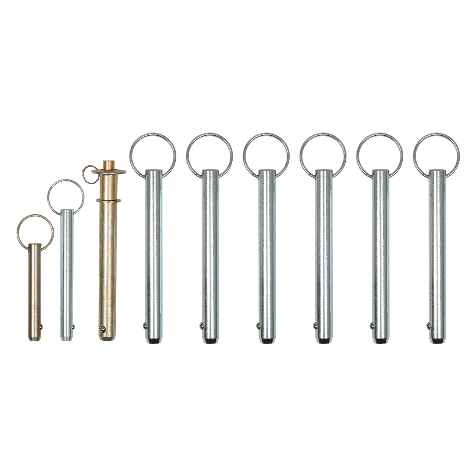 FallTech 9pc Detent Pin Set for 5pc Davit Systems - 65105DP5