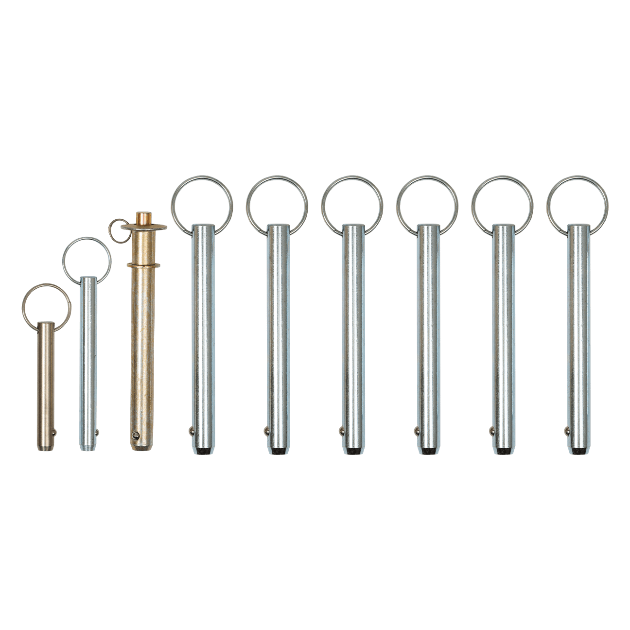FallTech 9pc Detent Pin Set for 5pc Davit Systems - 65105DP5