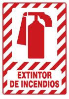 Safety Sign: Fire Extinguisher Spanish 14" x 10" Aluminum 1/Each - SHMFXG516VA