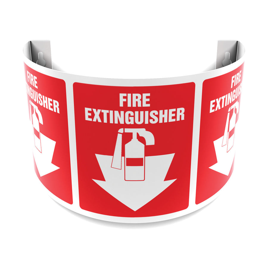 180D Projection Sign: Fire Extinguisher Spanish Panel Size: 6" 1/Each - SHPSJ111