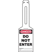 Loop 'N Strap OSHA Danger Safety Tag: Do Not Enter - TAL358