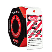 OSHA Danger Tags By-The-Roll: Do Not Operate PF-Cardstock / - TAR468