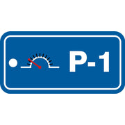 Energy Source Standard Tag: P-_ (Pneumatic) Number: 3 Plastic 5/Pack - TDF703VPM