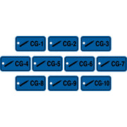 ENERGY SOURCE ID TAG - SERIES Plastic 10/Pack - TDJ720VPR